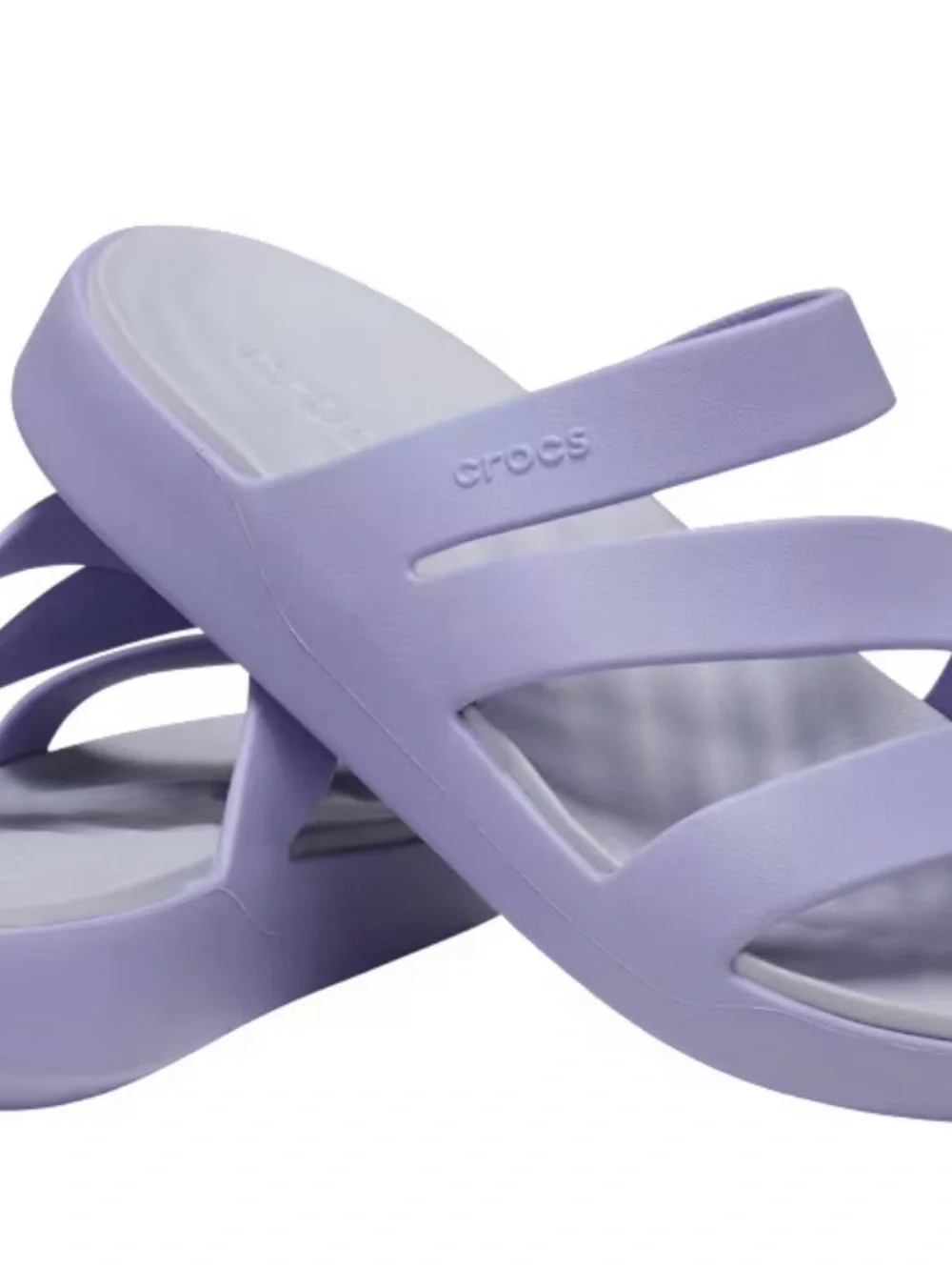 NWT- Women's Crocs Getaway Waterproof Strappy Slide Sandal- Size 8
